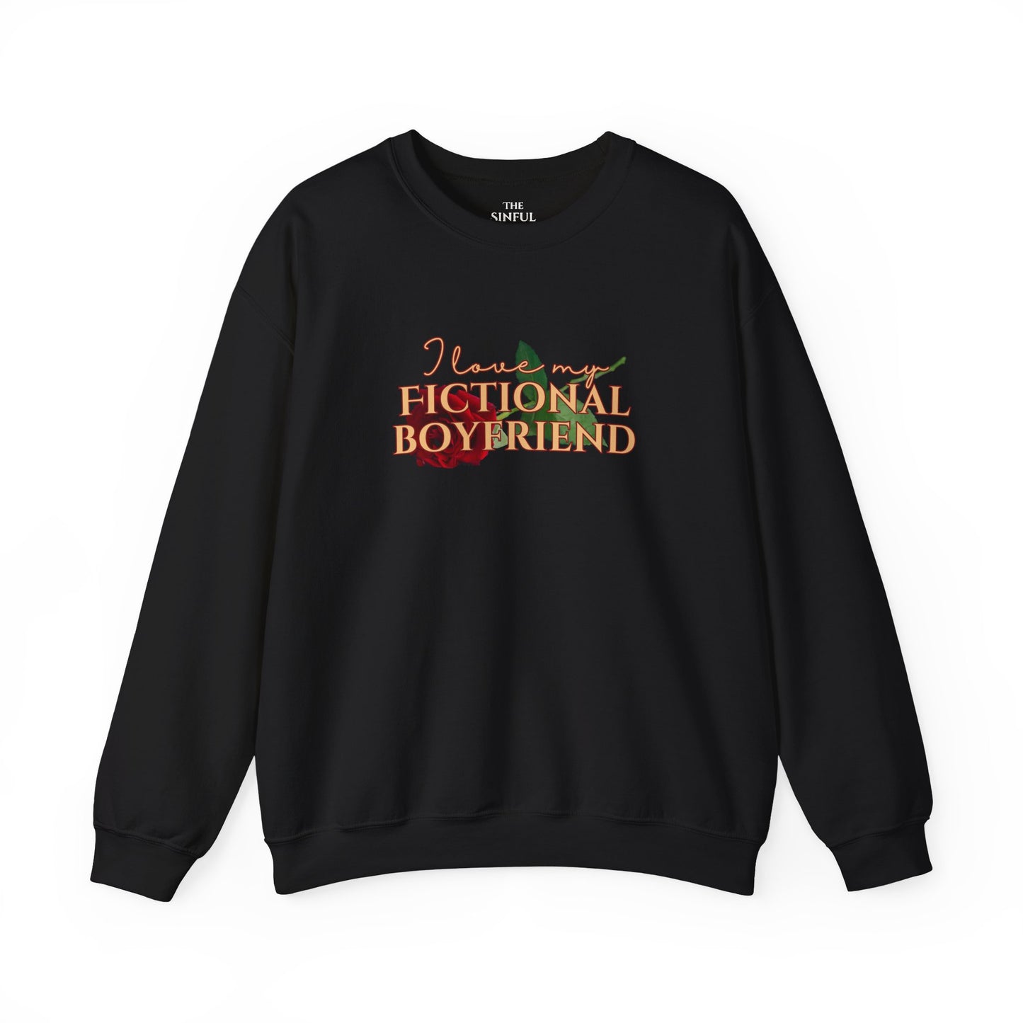 "I Love My Fictional Boyfriend" Crewneck