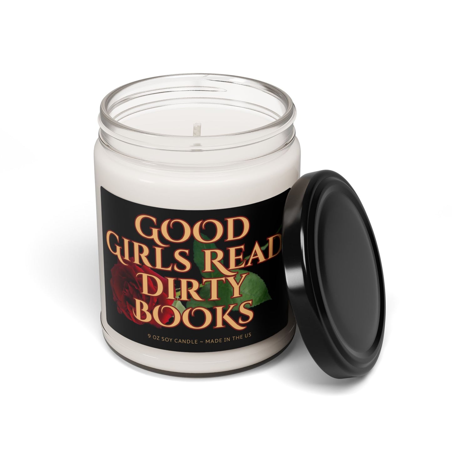 "Good Girls Read Dirty Books" Reading Nook Candle