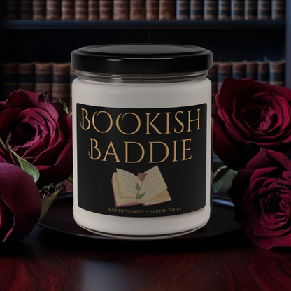 "Bookish Baddie" Reading Nook Candle