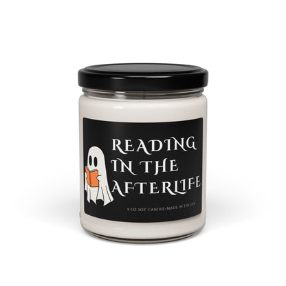 "Reading in the Afterlife" Reading Nook Candle