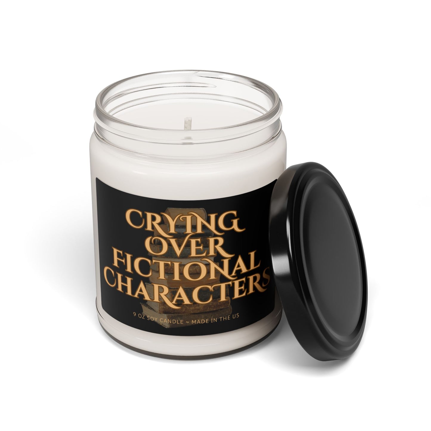 "Crying Over Fictional Characters" Reading Nook Candle