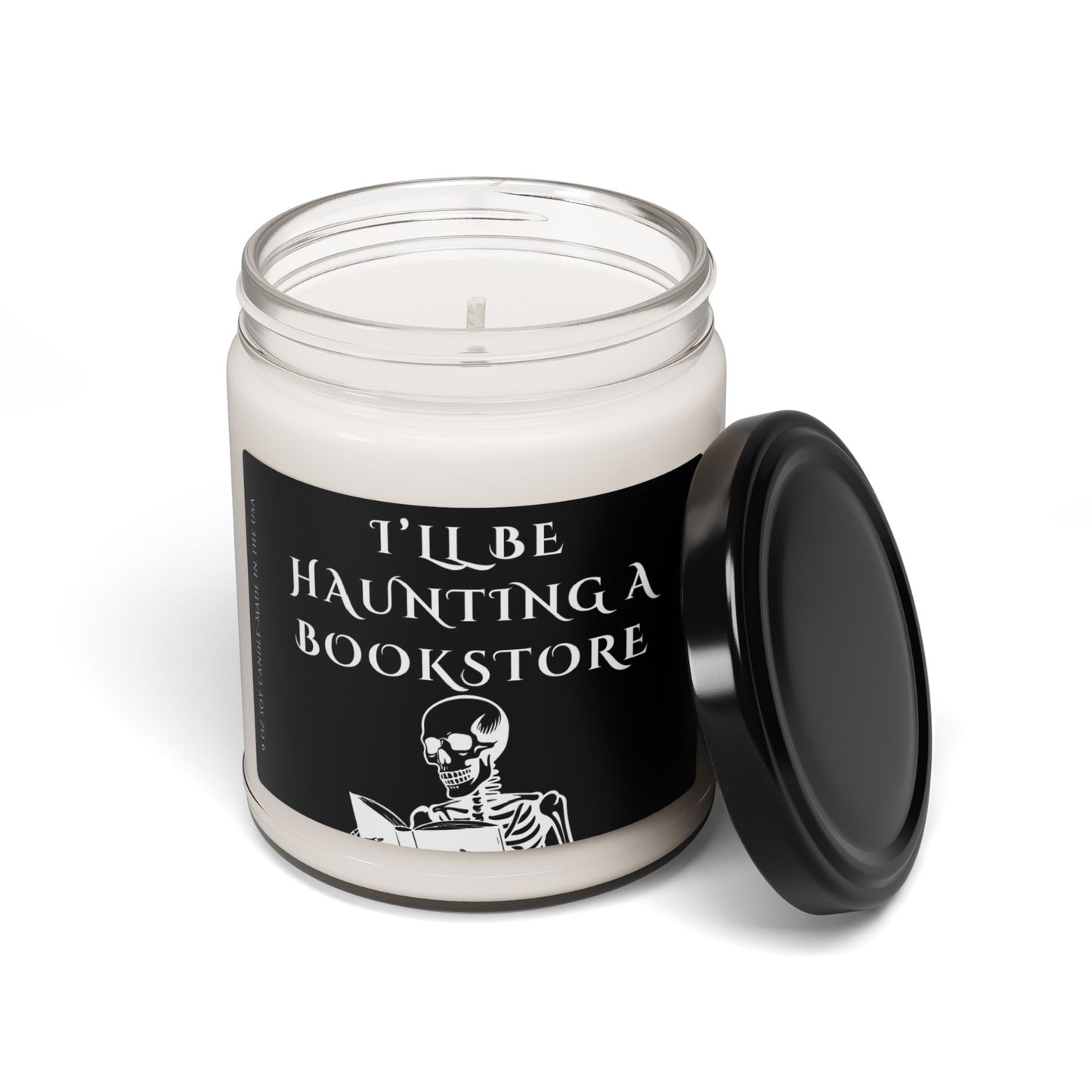 "I'll Be Haunting a Bookstore" Reading Nook Candle