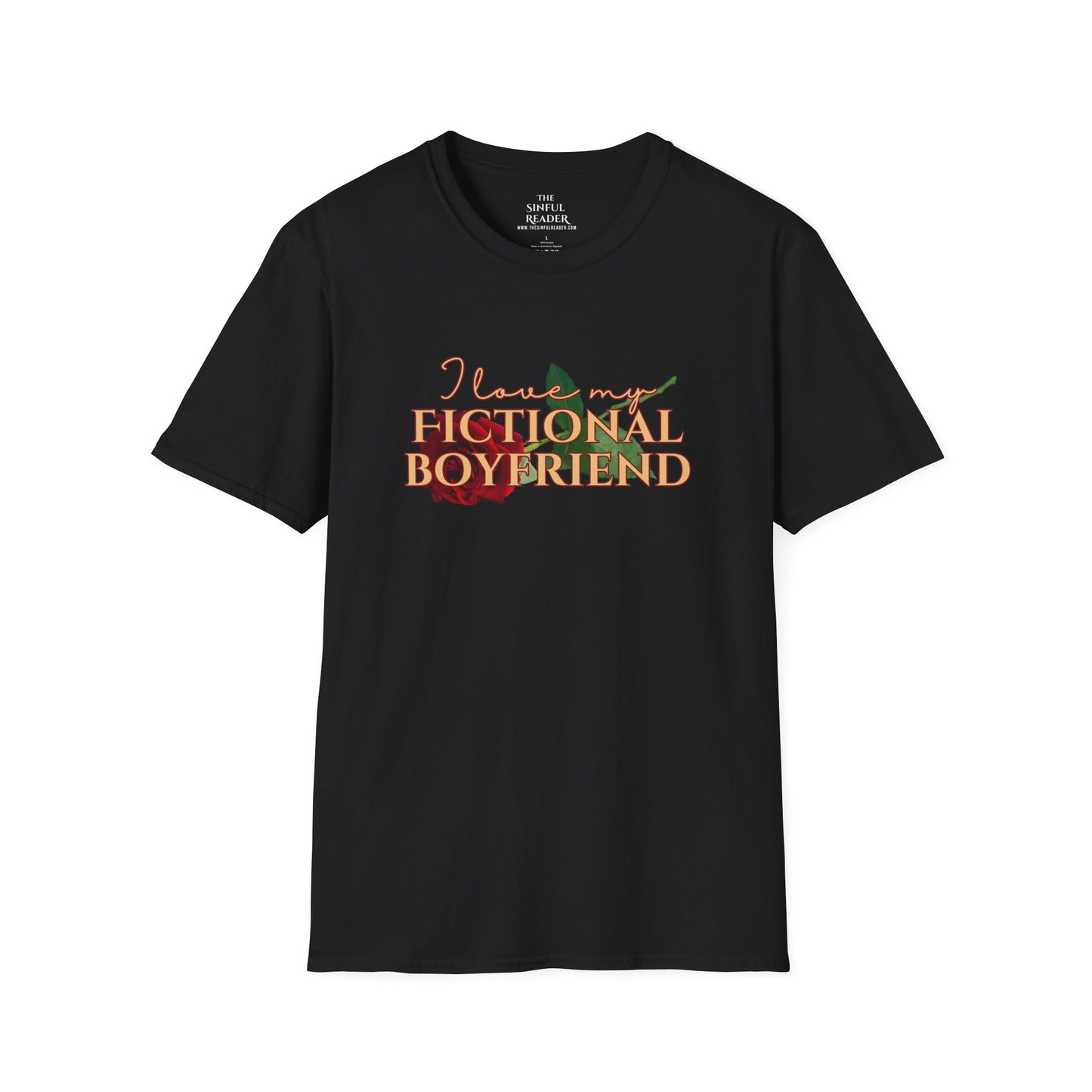 "I Love My Fictional Boyfriend" Softstyle Tee