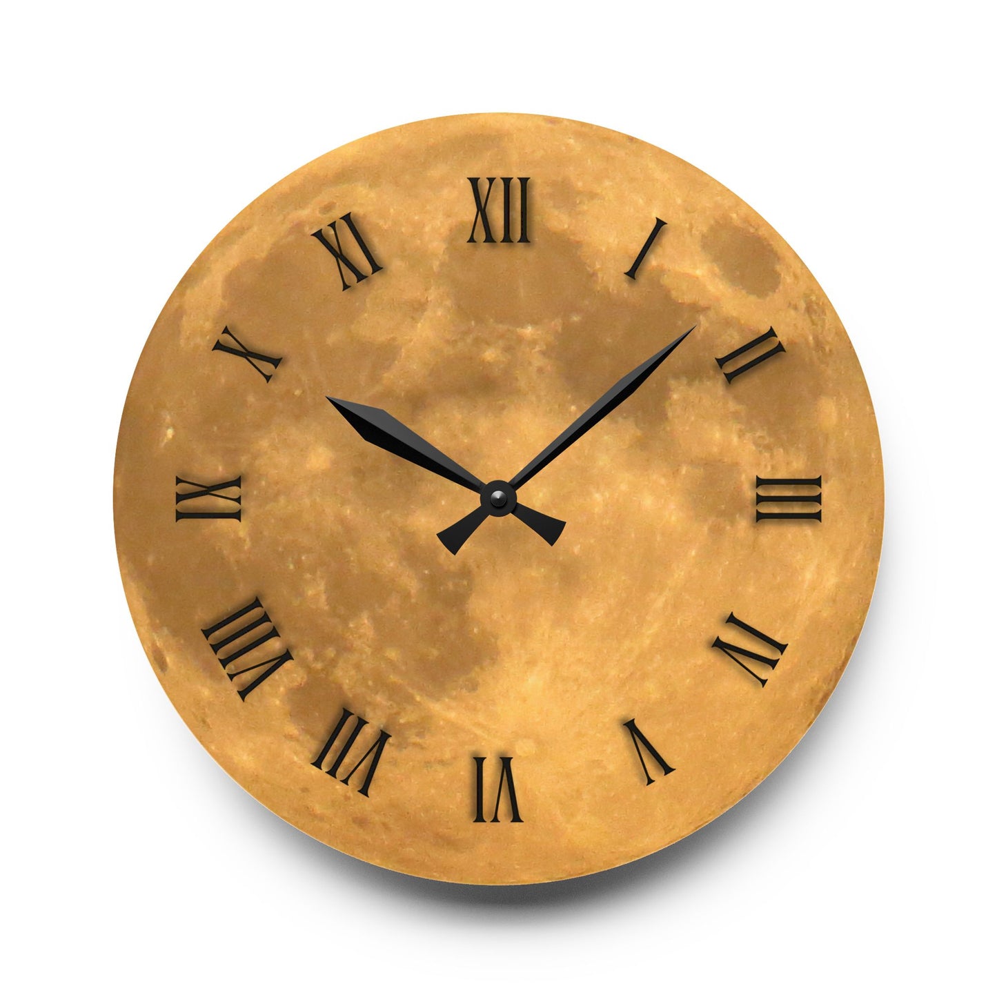 "Under the Pale Moon" Wall Clock