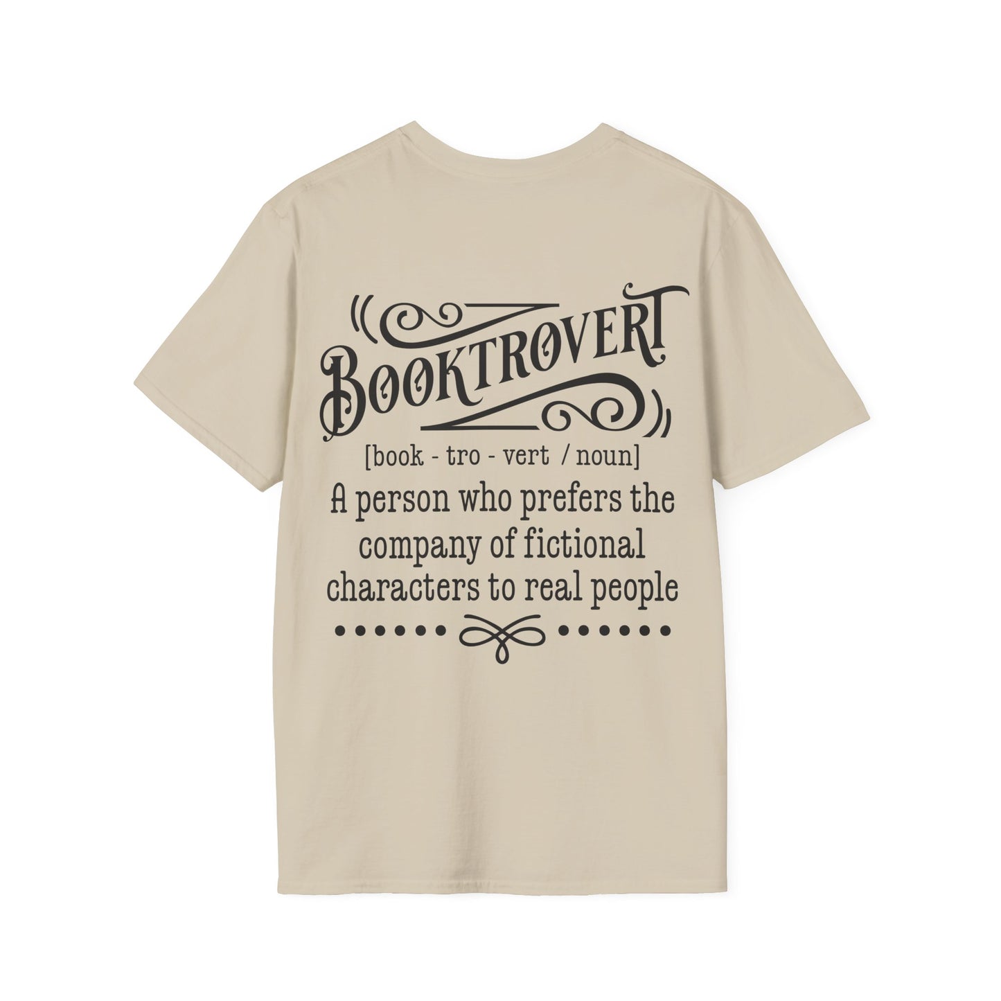 "Booktrovert" Softstyle Tee