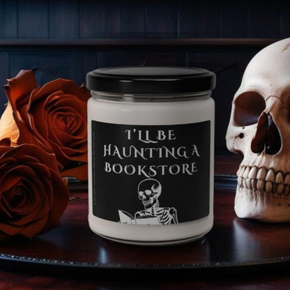 "I'll Be Haunting a Bookstore" Reading Nook Candle