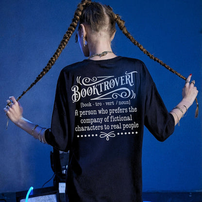 "Booktrovert" Softstyle Tee